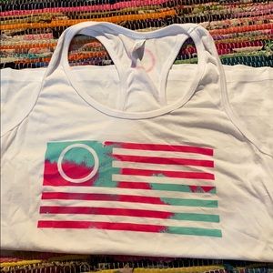 Barbells for Boobs white Tanktop